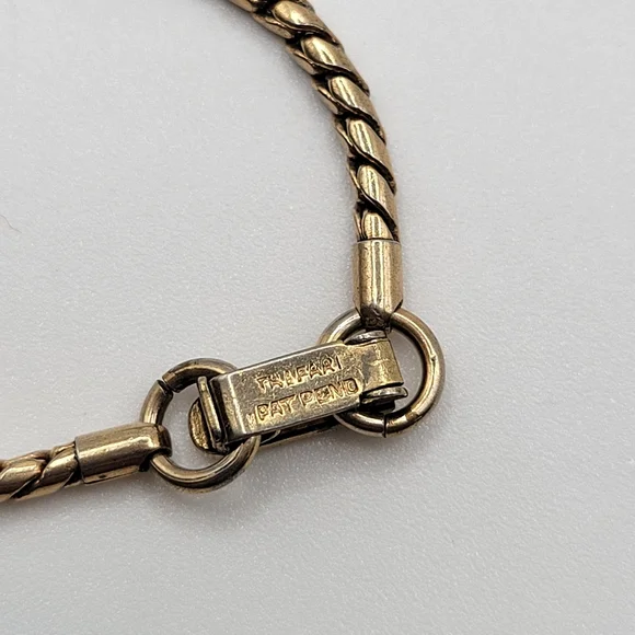 VTG Trifari Clear Rhinestones Pendant Necklace & Coordinating Earrings | SIGNED - Picture 5 of 12